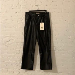 Levi’s Ribcage Leather Pants